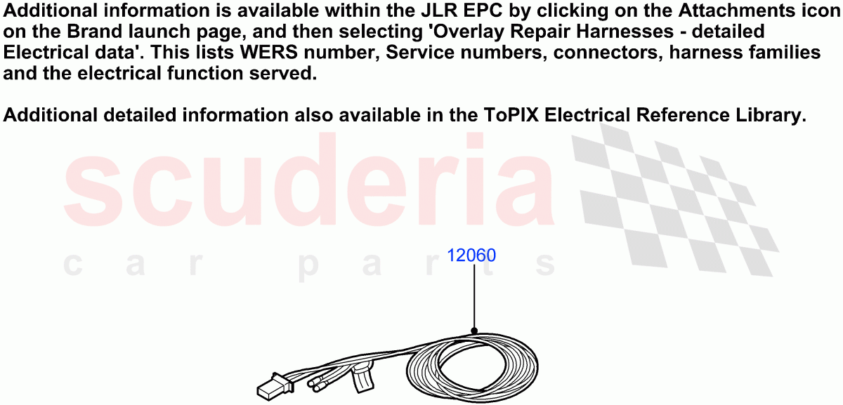 Electrical Repair Items(Instrument Panel - Overlay Repair Harnesses) of Land Rover Land Rover Defender (2020+) [3.0 I6 Turbo Petrol AJ20P6]