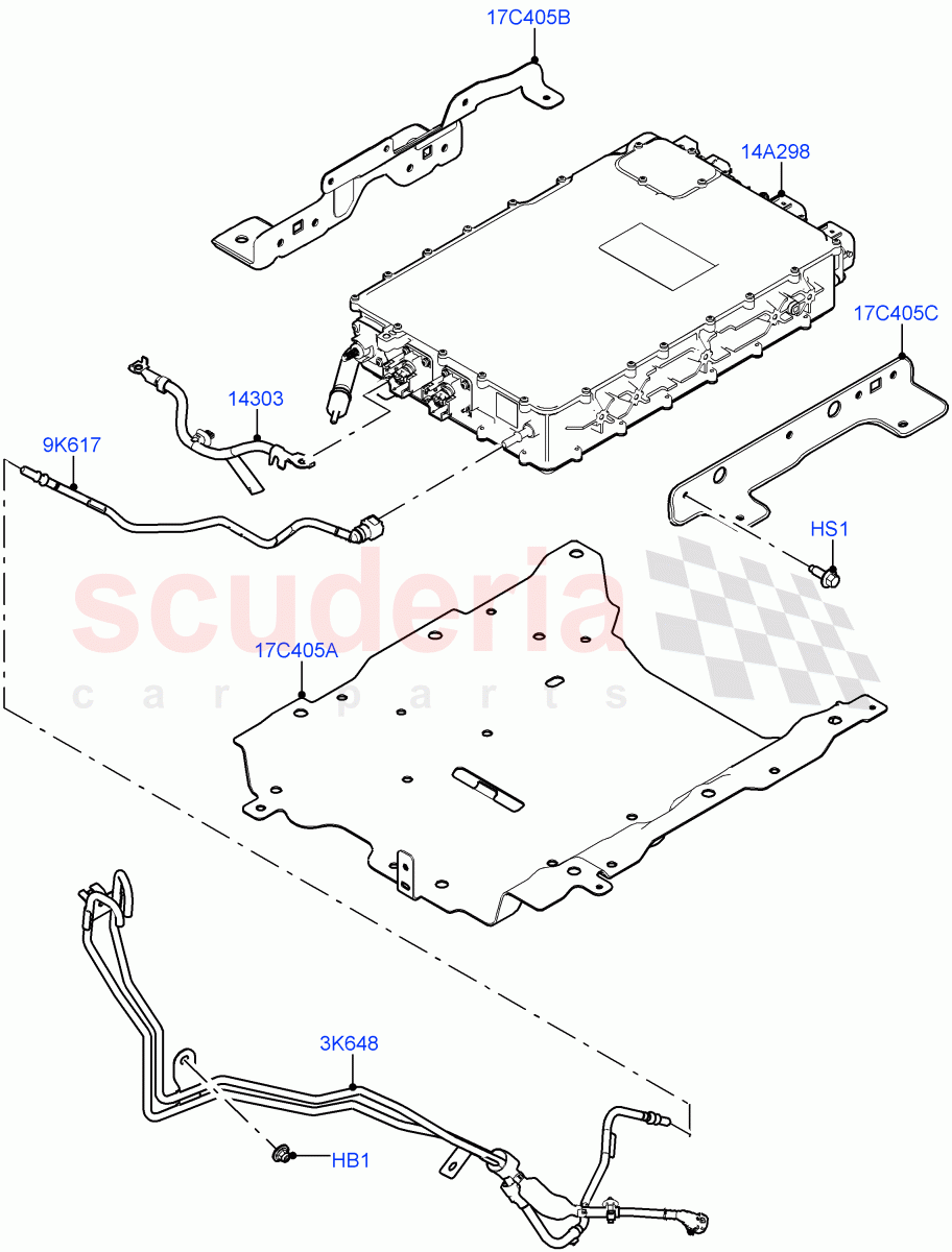 Hybrid Electrical Modules(Onboard Battery Charger And Charge Inlet)(Changsu (China),Electric Engine Battery-PHEV)((V)FROMKG446857) of Land Rover Land Rover Discovery Sport (2015+) [1.5 I3 Turbo Petrol AJ20P3]