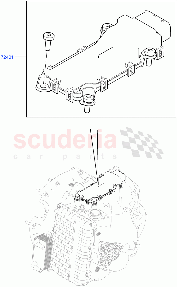 Transmission Modules And Sensors (9 Speed Auto AWD, Halewood (UK)) ((V) FROMEH000001) of Land Rover Land Rover Range Rover Evoque (2012-2018) [2.0 Turbo Petrol AJ200P]