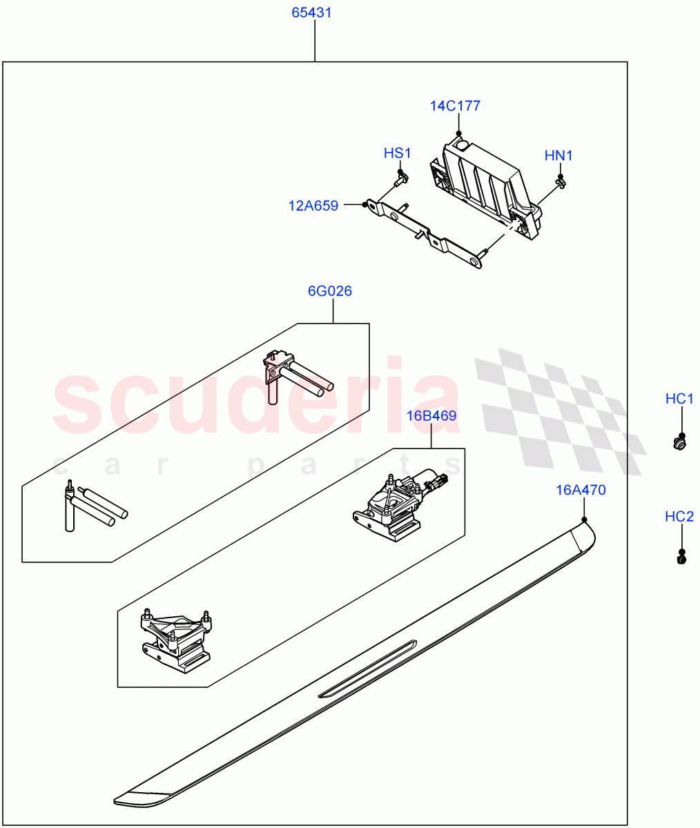 Side Steps And Tubes (Deployable Steps) of Land Rover Land Rover Range Rover (2022+) [3.0 I6 Turbo Petrol AJ20P6]