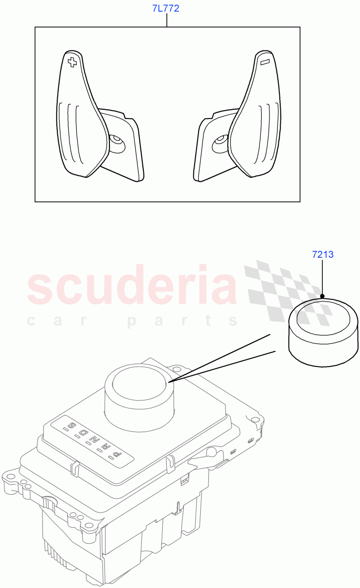 Interior Styling Finishers (Nitra Plant Build, Solihull Plant Build) of Land Rover Land Rover Discovery 5 (2017+) [3.0 I6 Turbo Diesel AJ20D6]