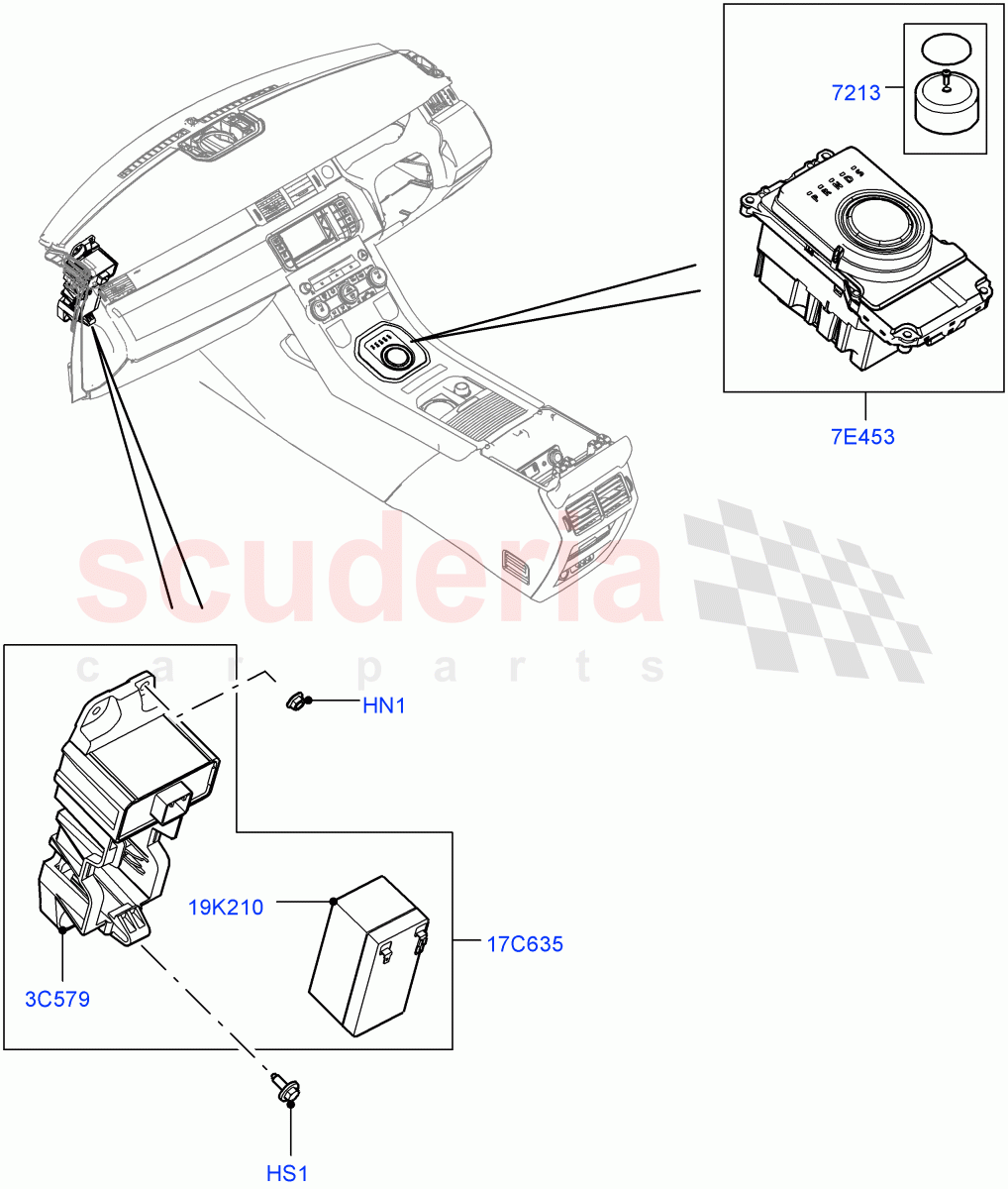 Gear Change-Automatic Transmission (6 Speed Auto AWF21 AWD) of Land Rover Land Rover Range Rover Evoque (2012-2018) [2.0 Turbo Petrol GTDI]