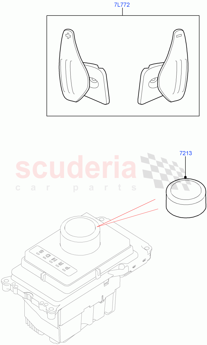 Interior Styling Finishers ((V) TOLA999999) of Land Rover Land Rover Range Rover Velar (2017+) [2.0 Turbo Petrol AJ200P]
