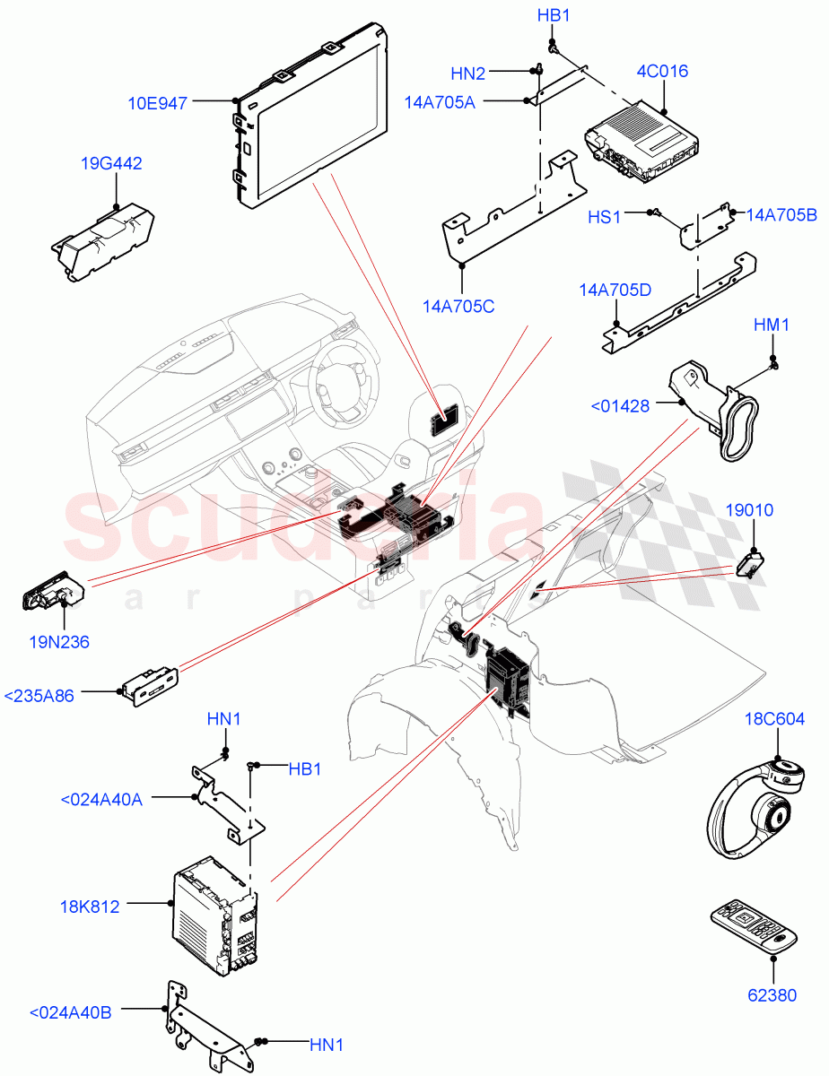 Family Entertainment System((V)TOLA999999) of Land Rover Land Rover Range Rover Velar (2017+) [2.0 Turbo Diesel]