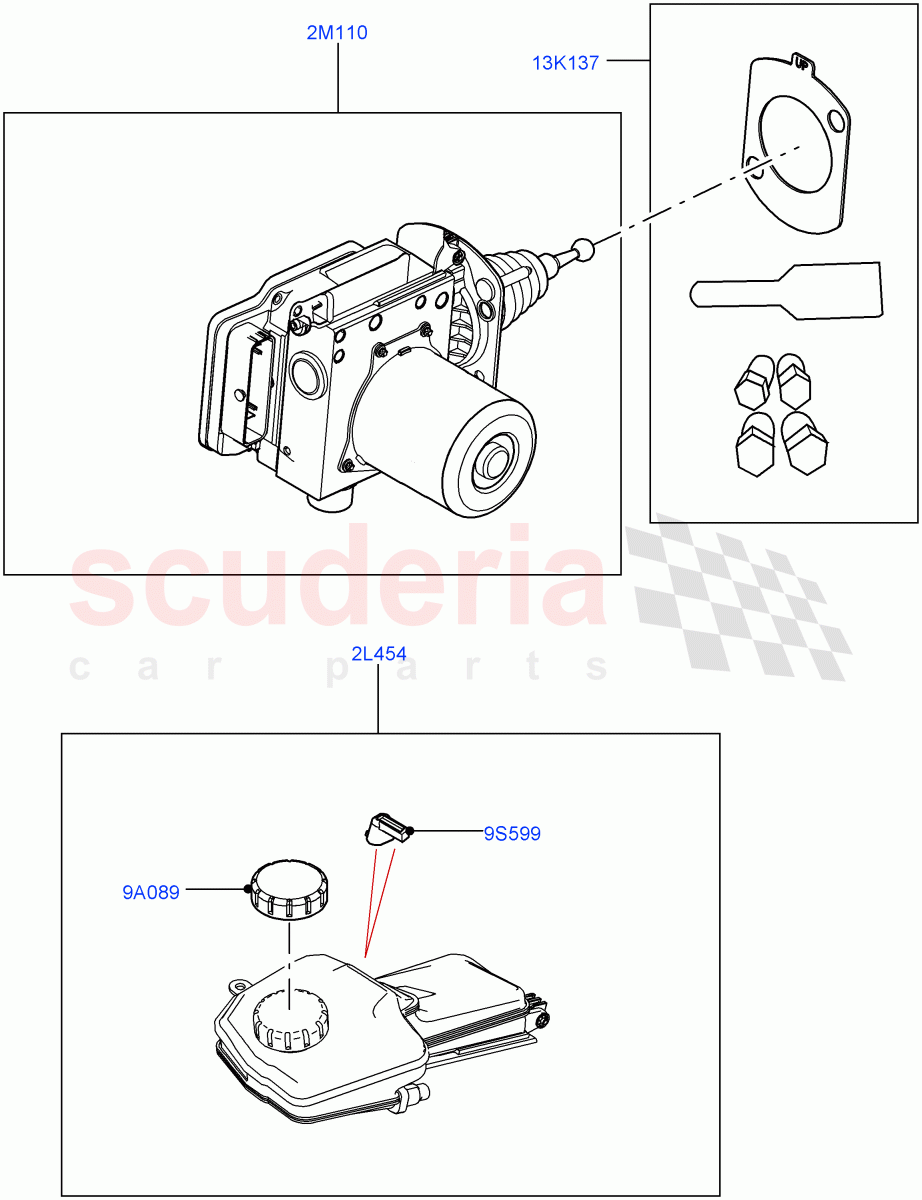 Brake And ABS Pump (Changsu (China)) ((V) FROMMG140569) of Land Rover Land Rover Discovery Sport (2015+) [2.0 Turbo Petrol AJ200P]