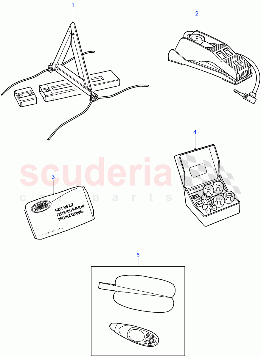 Miscellaneous Items((V)FROM7A000001) of Land Rover Land Rover Defender (2007-2016)