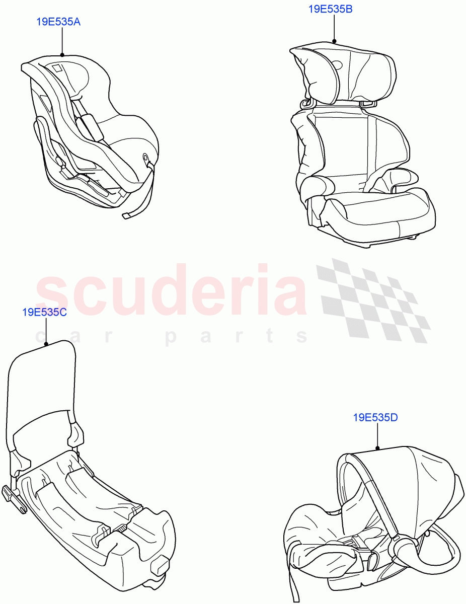 Child Seating(Accessory) of Land Rover Land Rover Range Rover Sport (2014+) [2.0 Turbo Petrol AJ200P]