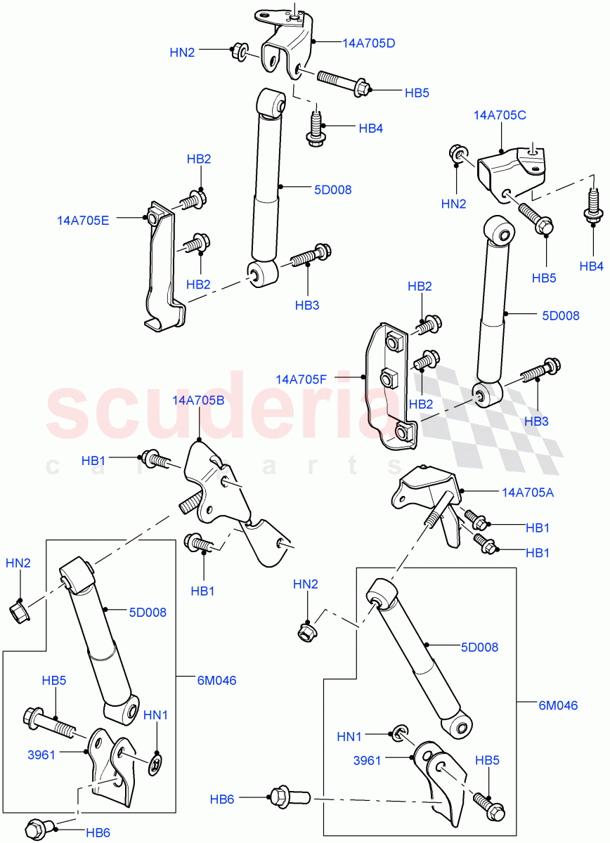 Chassis Frame((V)TO9A999999) of Land Rover Land Rover Range Rover Sport (2005-2009) [4.4 AJ Petrol V8]