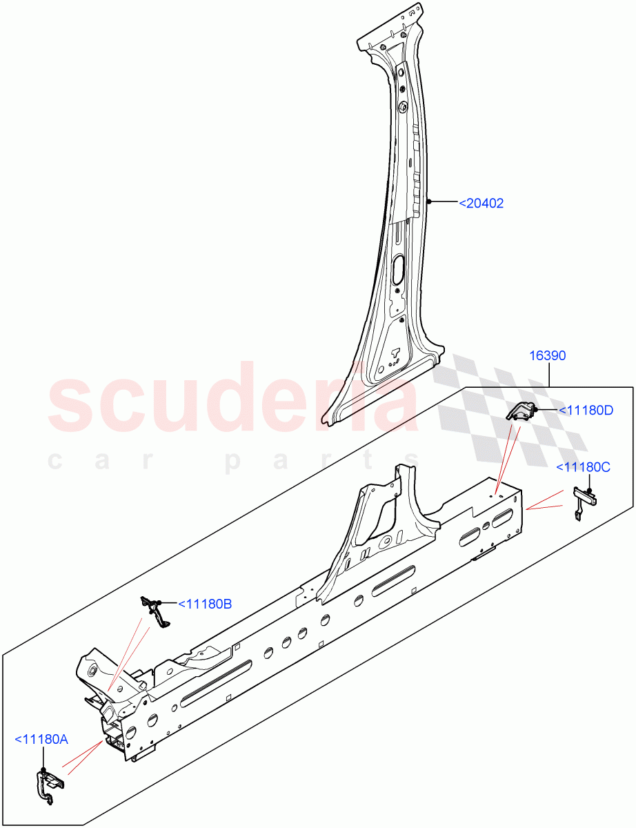 Side Panels - Inner(Inner - Front) of Land Rover Land Rover Range Rover (2022+) [3.0 I6 Turbo Diesel AJ20D6]