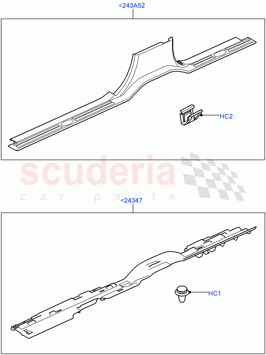 Side Trim (Sill) ((V) FROMAA000001) of Land Rover Land Rover Discovery 4 (2010-2016) [3.0 DOHC GDI SC V6 Petrol]