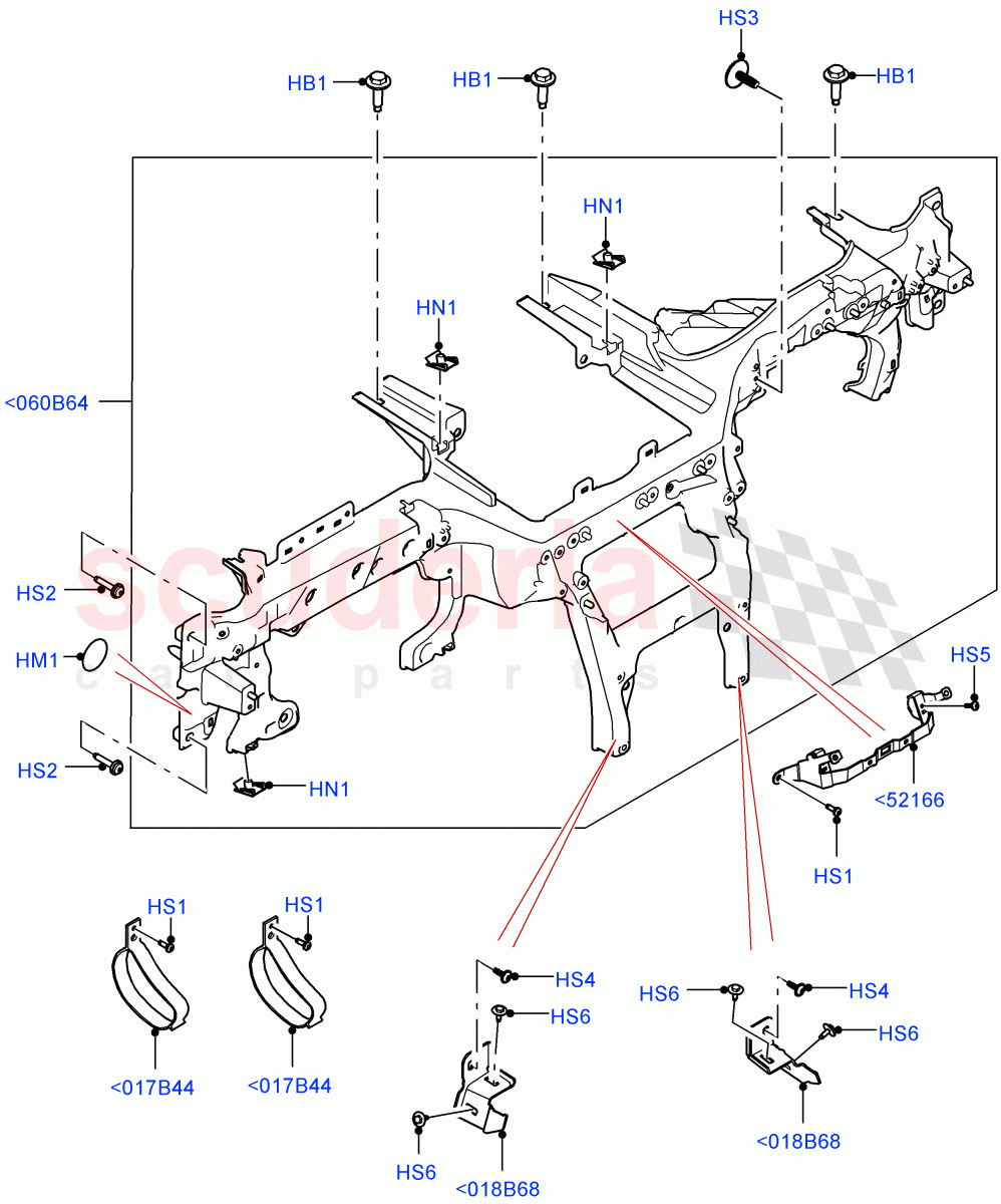 Instrument Panel (Internal Components) of Land Rover Land Rover Range Rover (2022+) [3.0 I6 Turbo Petrol AJ20P6]