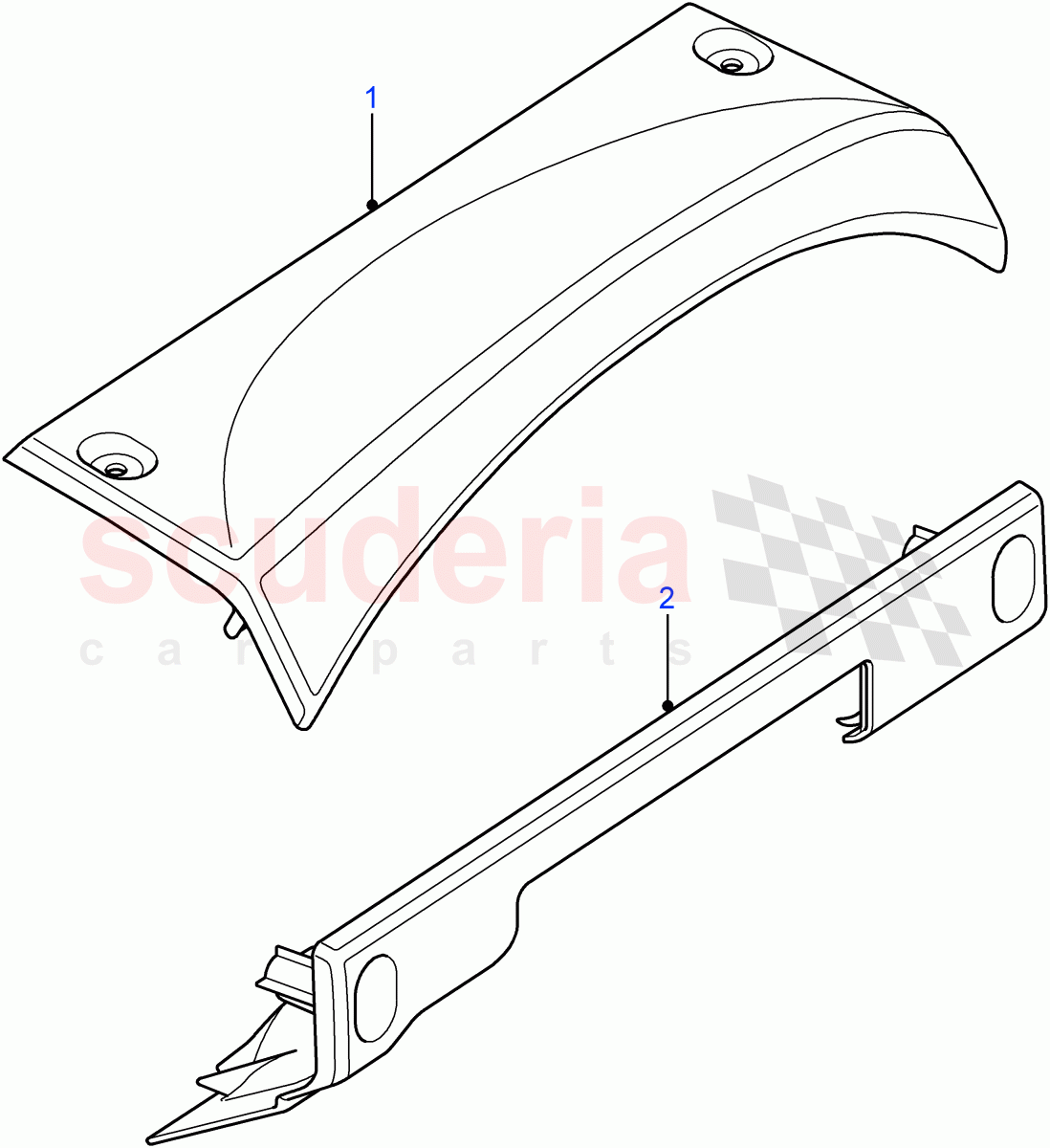 Cowl Instrument Binnacle of Land Rover Land Rover Defender (2007-2016)