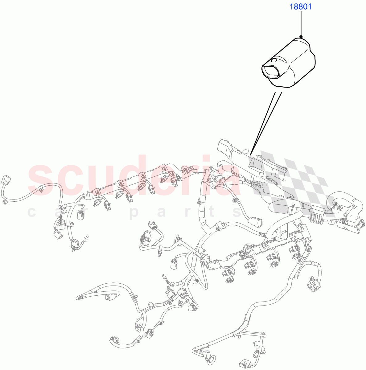 Radio Suppression of Land Rover Land Rover Range Rover (2012-2021) [3.0 Diesel 24V DOHC TC]