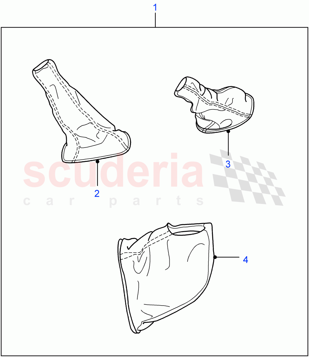 Gaiters Covers ((V) FROMDA000001) of Land Rover Land Rover Defender (2007-2016)