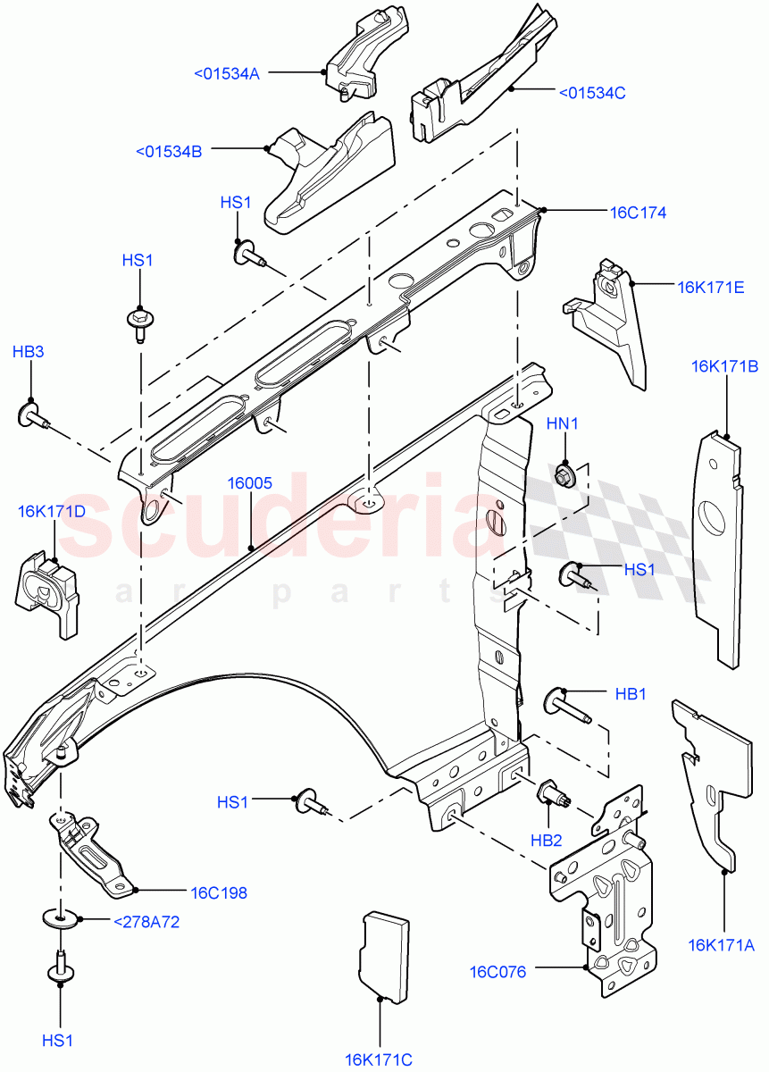 Dash Panel And Front Fenders of Land Rover Land Rover Range Rover (2012-2021) [3.0 DOHC GDI SC V6 Petrol]