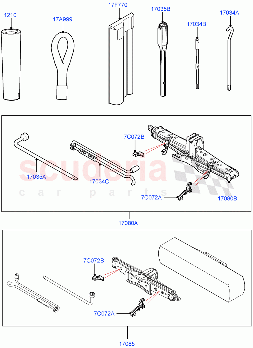 Tools of Land Rover Land Rover Defender (2020+) [3.0 I6 Turbo Diesel AJ20D6]