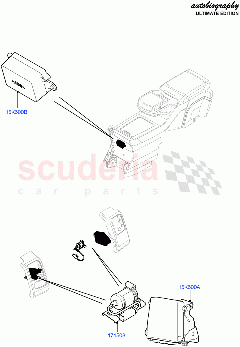Vehicle Modules And Sensors (Autobiography Ultimate Edition) ((V) FROMBA344356) of Land Rover Land Rover Range Rover (2010-2012) [5.0 OHC SGDI NA V8 Petrol]