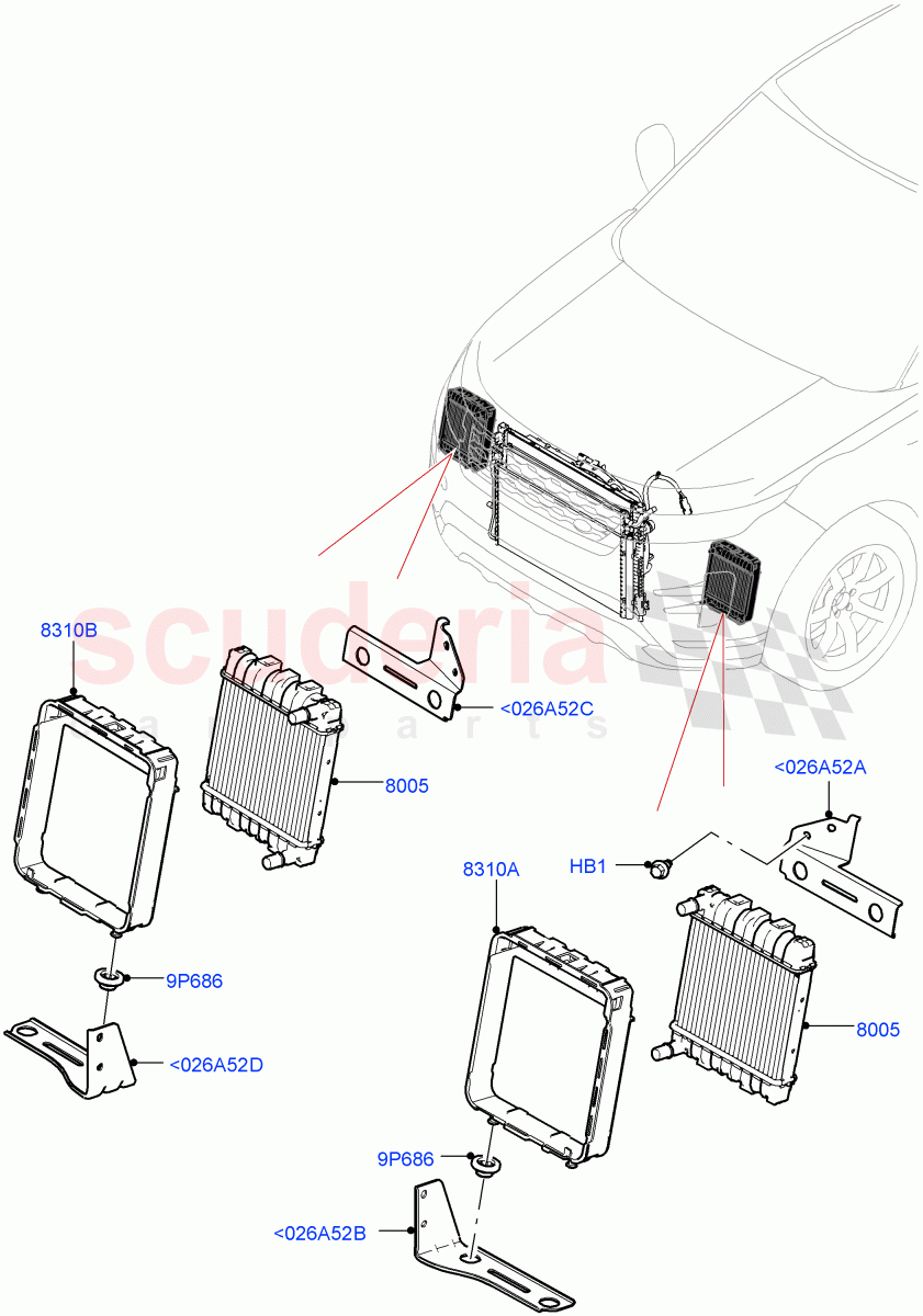 Radiator/Coolant Overflow Container (2.0L AJ20P4 Petrol High PTA, Halewood (UK), Extra High Engine Cooling) of Land Rover Land Rover Discovery Sport (2015+) [2.0 Turbo Petrol AJ200P]