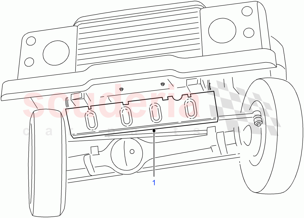 Sump Guard of Land Rover Land Rover Defender (2007-2016)