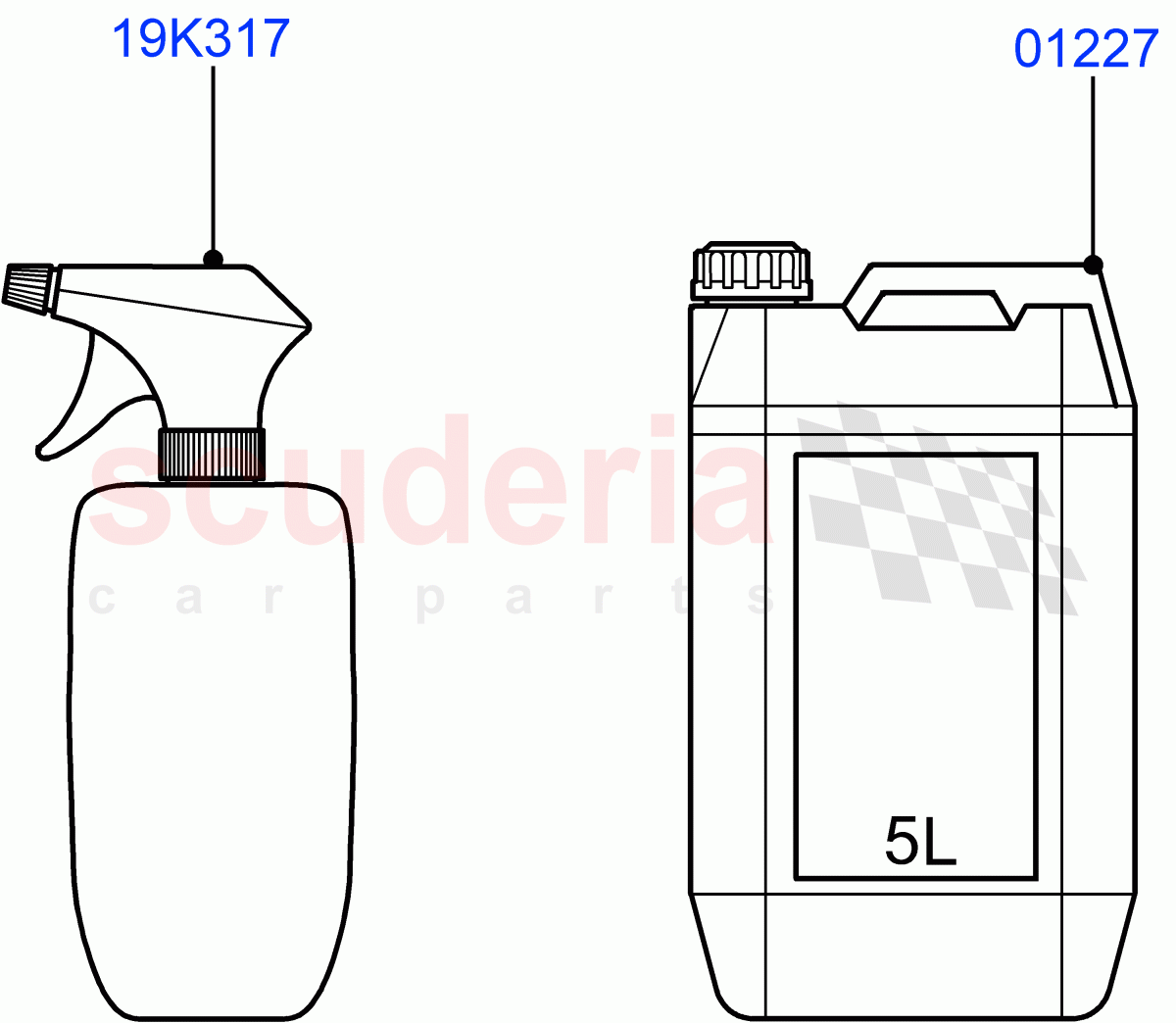 Other Fluids(Nitra Plant Build)((V)FROMK2000001) of Land Rover Land Rover Discovery 5 (2017+) [2.0 Turbo Petrol AJ200P]