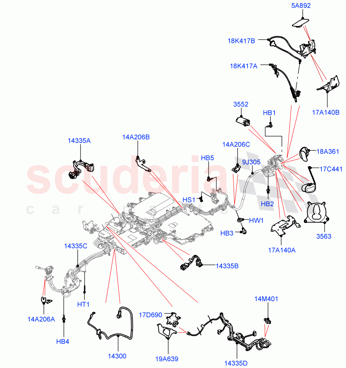 Hybrid Electrical Modules(PHEV Charging Cables And Fixings)(Changsu (China),Electric Engine Battery-PHEV)((V)FROMKG446857) of Land Rover Land Rover Discovery Sport (2015+) [2.2 Single Turbo Diesel]