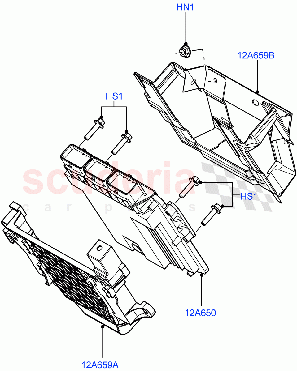 Engine Modules And Sensors(2.2L CR DI 16V Diesel,2.2L DOHC EFI TC DW12) of Land Rover Land Rover Discovery Sport (2015+) [2.2 Single Turbo Diesel]