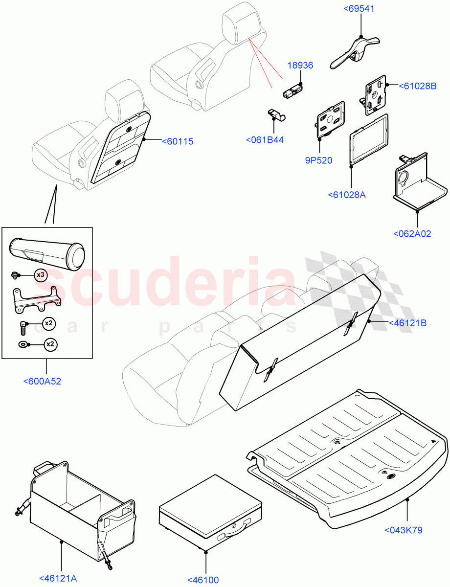 Storage(Accessory)(Halewood (UK),Itatiaia (Brazil)) of Land Rover Land Rover Discovery Sport (2015+) [2.0 Turbo Diesel]