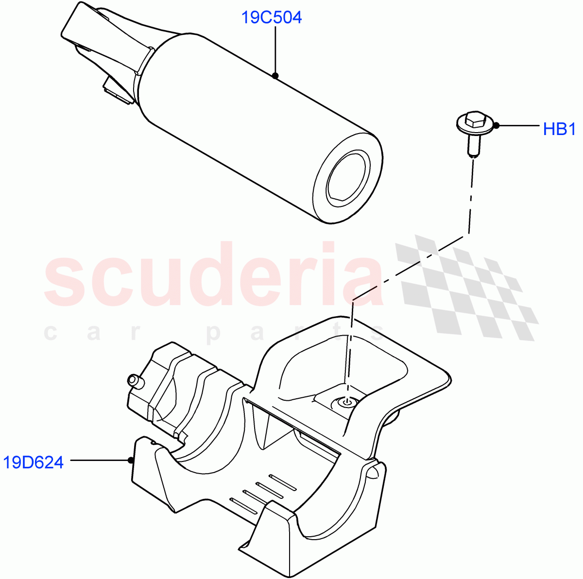 Emergency And Safety Equipment(Fire Extinguishers) of Land Rover Land Rover Range Rover Velar (2017+) [2.0 Turbo Diesel AJ21D4]