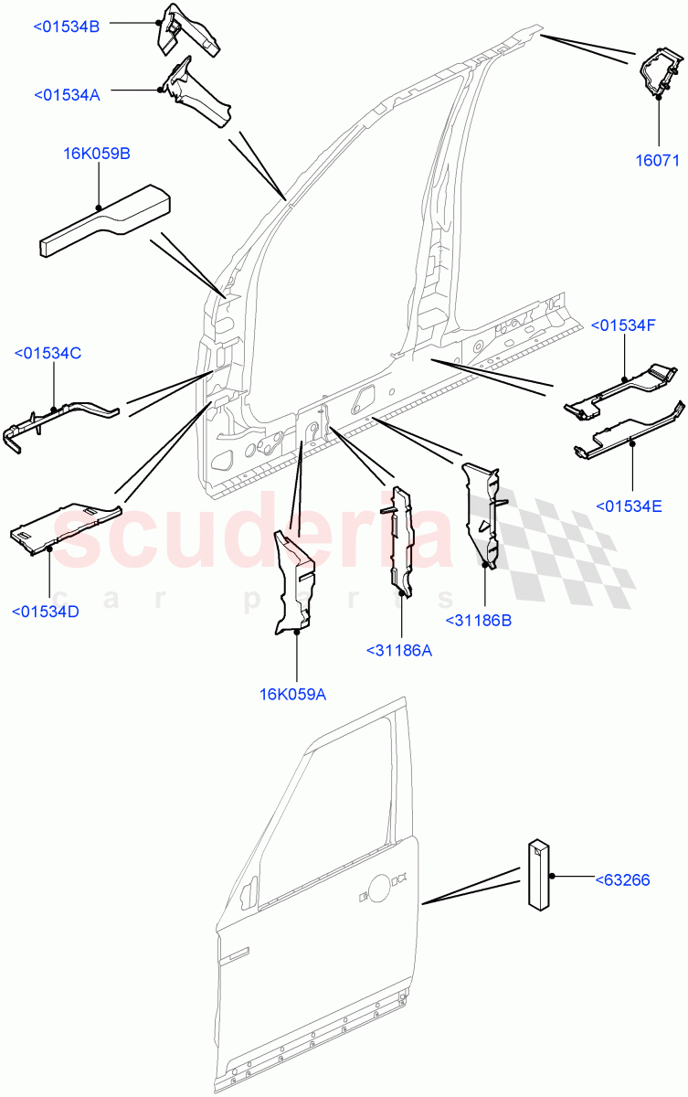 Insulators - Front(Side)((V)FROMAA000001) of Land Rover Land Rover Discovery 4 (2010-2016) [4.0 Petrol V6]