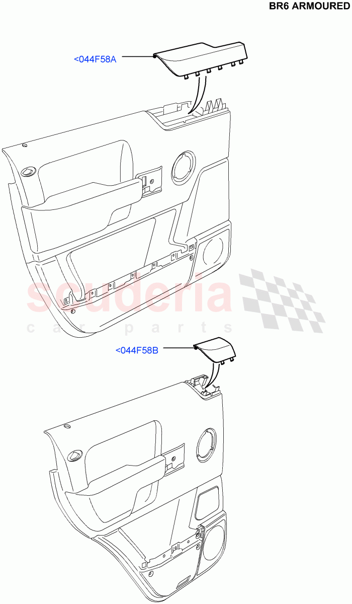 Switches (With B6 Level Armouring) ((V) FROMAA000001) of Land Rover Land Rover Range Rover (2010-2012) [3.6 V8 32V DOHC EFI Diesel]
