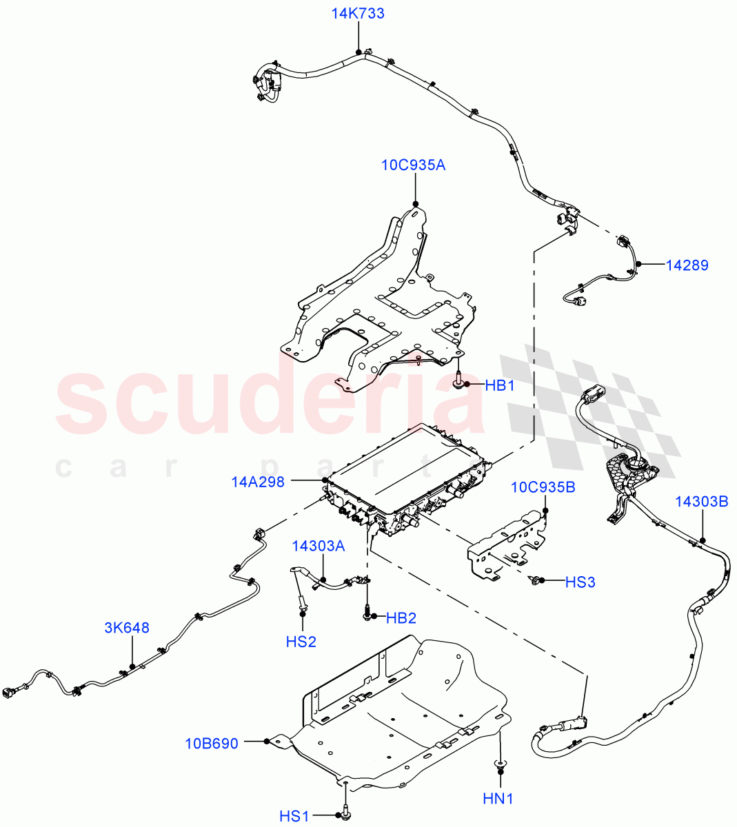 Hybrid Electrical Modules (Onboard Battery Charger And Charge Inlet) (Electric Engine Battery-PHEV) ((V) FROMMA000001) of Land Rover Land Rover Range Rover Velar (2017+) [2.0 Turbo Diesel]