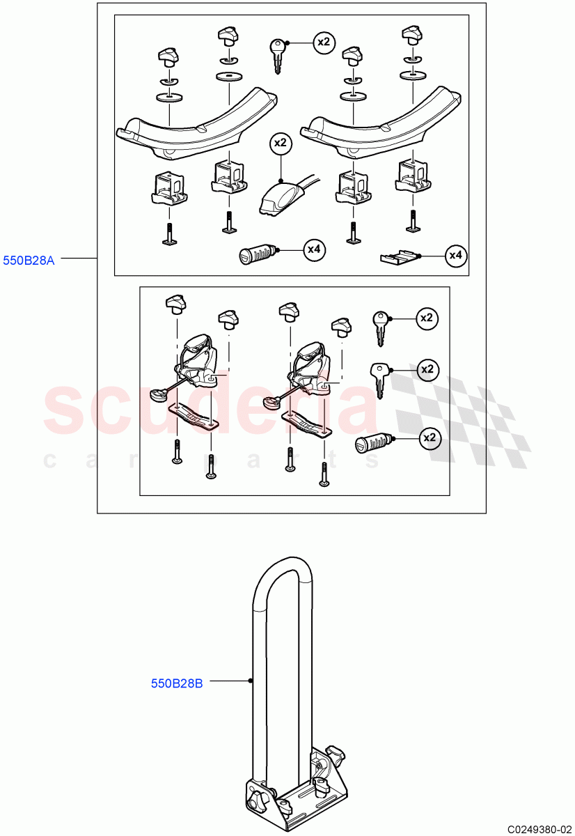 Carriers & Boxes(Bike Carriers, Accessory) of Land Rover Land Rover Range Rover (2012-2021) [2.0 Turbo Petrol AJ200P]