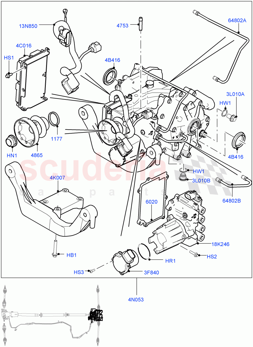 Rear Axle (Internal Components) (Itatiaia (Brazil), Dynamic Driveline) ((V) FROMGT000001) of Land Rover Land Rover Range Rover Evoque (2012-2018) [2.2 Single Turbo Diesel]