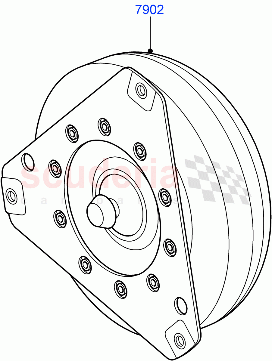 Converter (6 Speed Auto ZF 6HP26 Steptronic) ((V) TO9A999999) of Land Rover Land Rover Range Rover Sport (2005-2009) [4.4 AJ Petrol V8]
