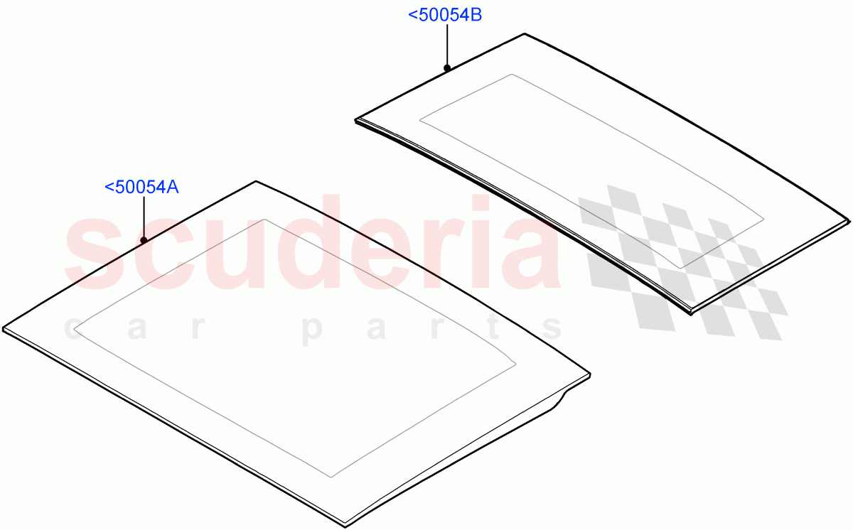 Sliding Roof Panel(With Roof Conversion-Panorama Power) of Land Rover Land Rover Range Rover (2022+) [3.0 I6 Turbo Diesel AJ20D6]