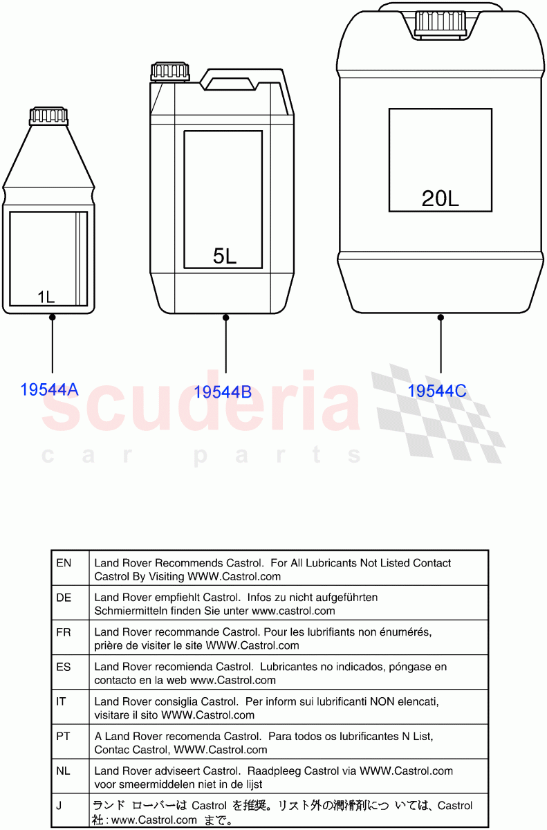 Anti - Freeze(Itatiaia (Brazil))((V)FROMGT000001) of Land Rover Land Rover Discovery Sport (2015+) [2.2 Single Turbo Diesel]