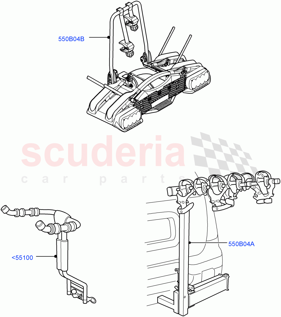 Accessories - Sports And Leisure(Accessory)((V)FROMAA000001) of Land Rover Land Rover Range Rover Sport (2010-2013) [3.0 Diesel 24V DOHC TC]