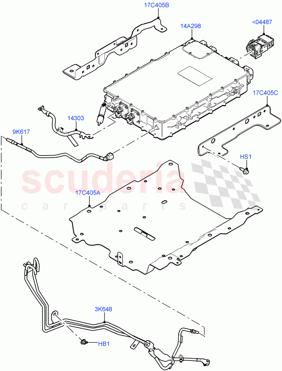 Hybrid Electrical Modules (Onboard Battery Charger And Charge Inlet) (Electric Engine Battery-PHEV) ((V) FROMLH000001) of Land Rover Land Rover Range Rover Evoque (2019+) [2.0 Turbo Diesel]