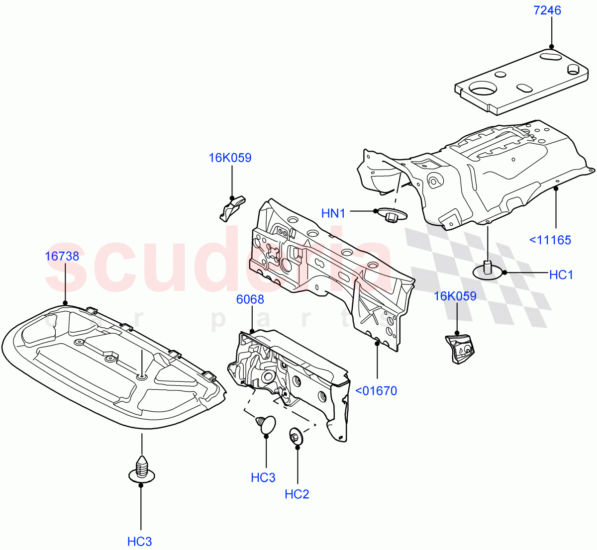 Insulators - Front((V)FROMAA000001) of Land Rover Land Rover Range Rover Sport (2010-2013) [3.6 V8 32V DOHC EFI Diesel]