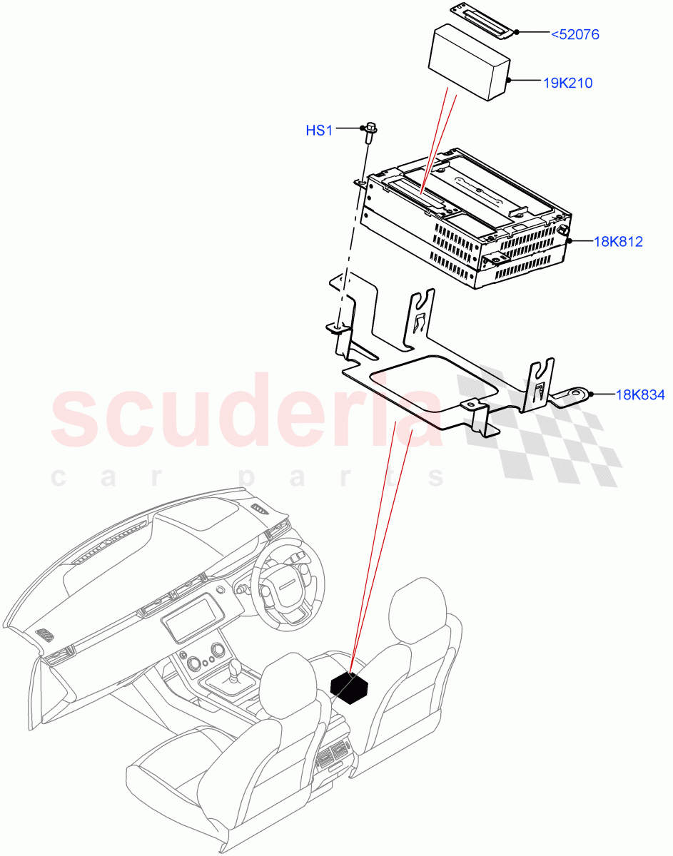 Family Entertainment System (Changsu (China)) ((V) FROMMG575835) of Land Rover Land Rover Range Rover Evoque (2019+) [1.5 I3 Turbo Petrol AJ20P3]