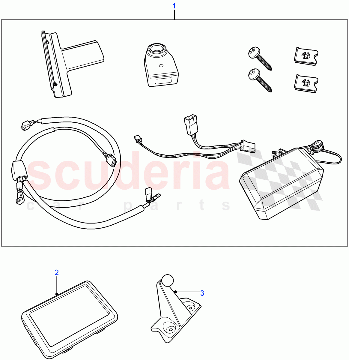 Navigation System of Land Rover Land Rover Defender (2007-2016)
