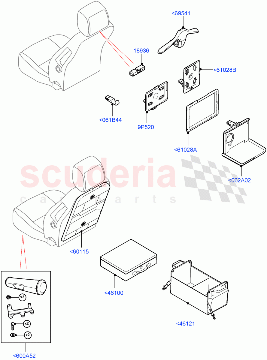 Storage(Accessory) of Land Rover Land Rover Range Rover Sport (2014+) [3.0 Diesel 24V DOHC TC]