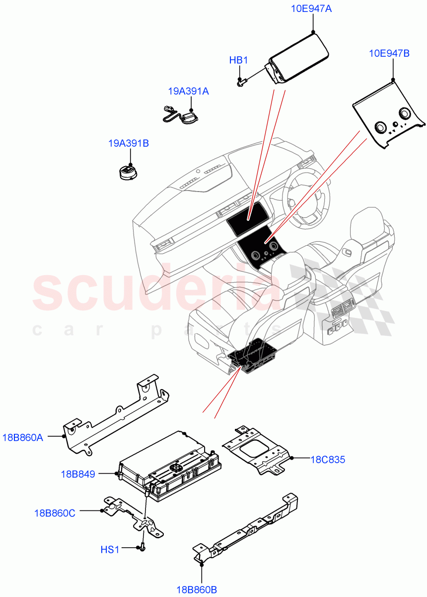 Audio Equipment - Original Fit ((V) FROMMA000001) of Land Rover Land Rover Range Rover Velar (2017+) [2.0 Turbo Petrol AJ200P]