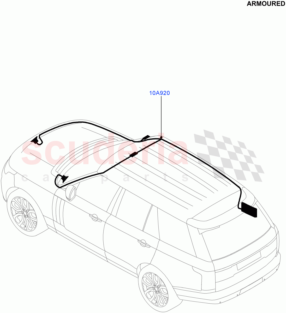 Telematics (Armoured) ((V) FROMEA000001) of Land Rover Land Rover Range Rover (2012-2021) [2.0 Turbo Petrol GTDI]