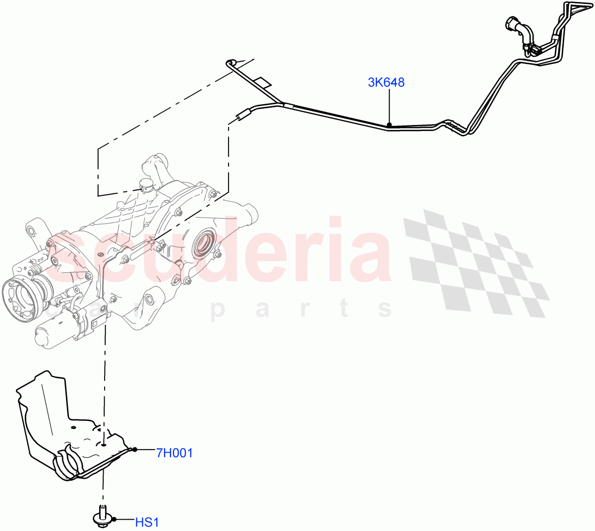 Rear Axle (Changsu (China), Efficient Driveline) ((V) FROMGG134738) of Land Rover Land Rover Range Rover Evoque (2012-2018) [2.2 Single Turbo Diesel]