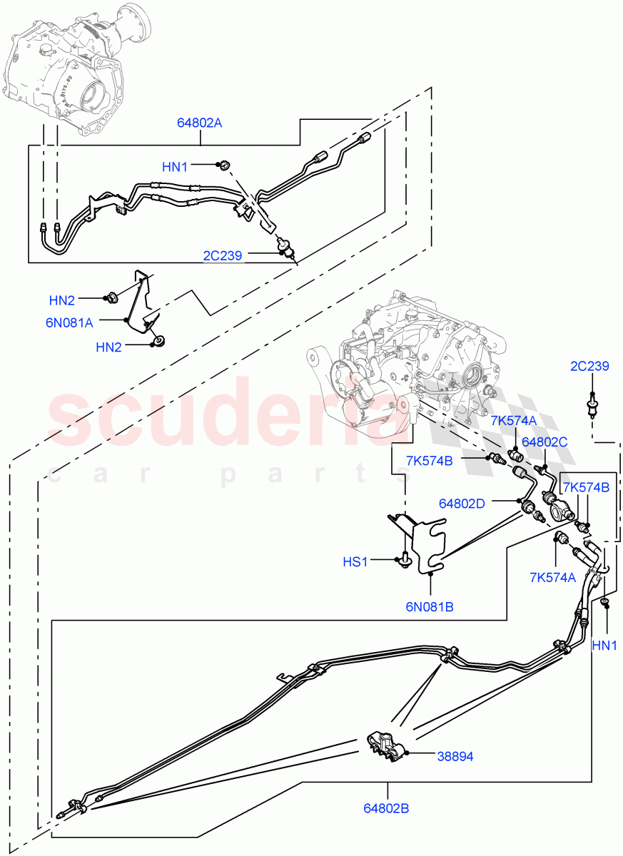 Active Driveline (Changsu (China), Dynamic Driveline) ((V) FROMEG000001) of Land Rover Land Rover Range Rover Evoque (2012-2018) [2.0 Turbo Diesel]