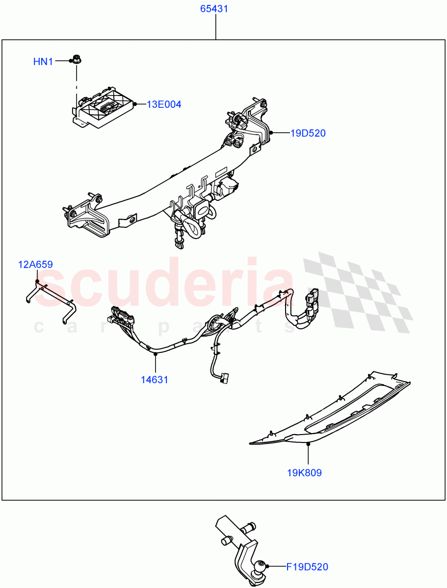 Accessory Pack ((+) "CDN/USA") of Land Rover Land Rover Range Rover (2022+) [4.4 V8 Turbo Petrol NC10]