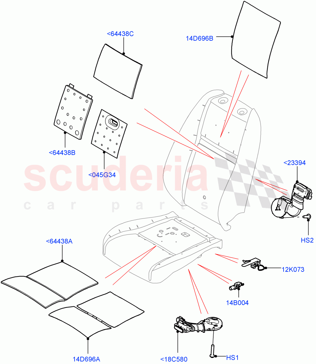 Front Seat Pads/Valances & Heating (Heating) (Itatiaia (Brazil)) of Land Rover Land Rover Range Rover Evoque (2019+) [2.0 Turbo Diesel]