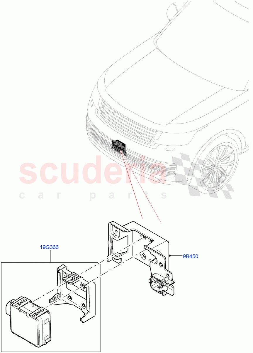 Speed Control(4.4 V8 Turbo Petrol (NC10),With Speed Control,Adaptive Cruise Control with Stg As) of Land Rover Land Rover Range Rover (2022+) [4.4 V8 Turbo Petrol NC10]