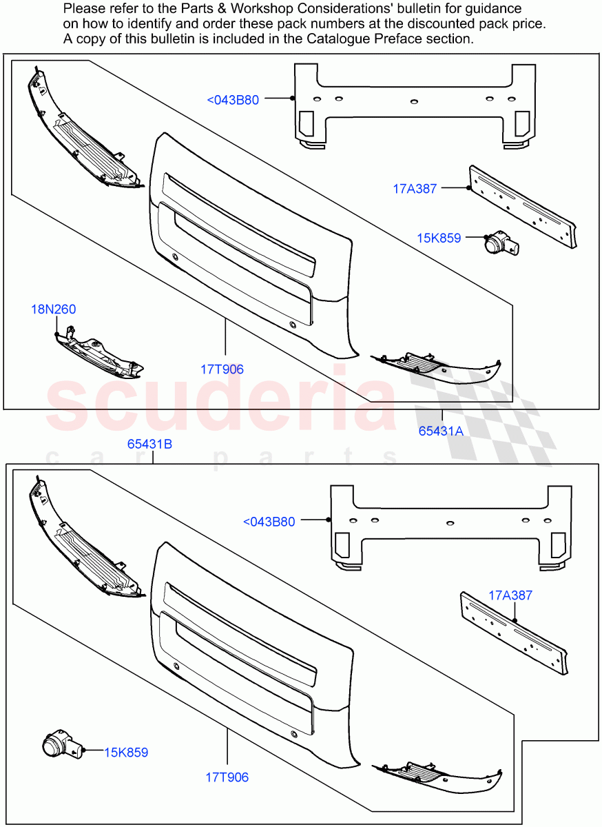 Accessory Pack (Front Expedition Protection System) of Land Rover Land Rover Defender (2020+) [3.0 I6 Turbo Diesel AJ20D6]